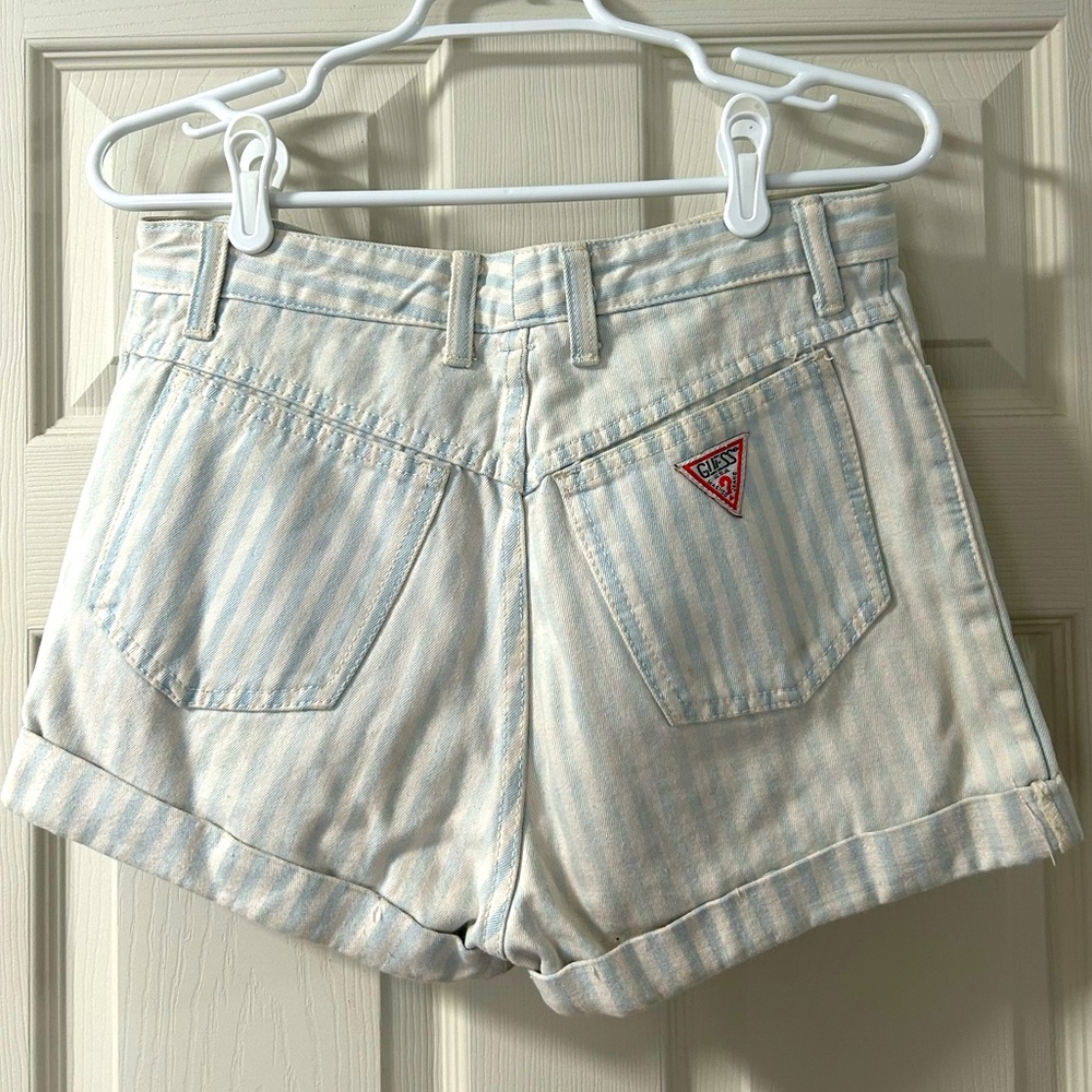 Guess vintage high-waisted jean shorts